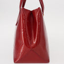 LOUIS VUITTON Monogram Vernis Wilshire PM Bag Pomme D'amour M93642 Auth 153918-5