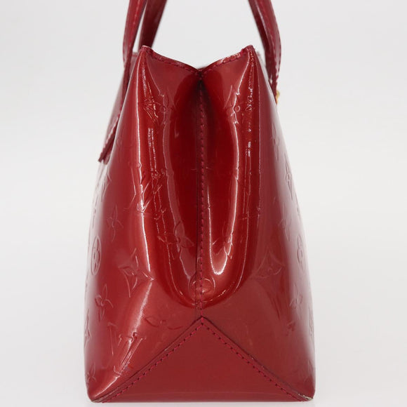 LOUIS VUITTON Monogram Vernis Wilshire PM Bag Pomme D'amour M93642 Auth 153918