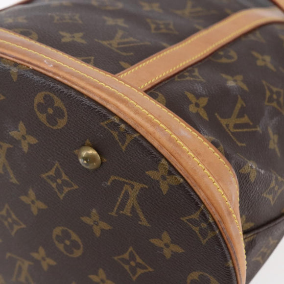 LOUIS VUITTON Monogram Bucket GM Schultertasche M42236 LV Auth 153920