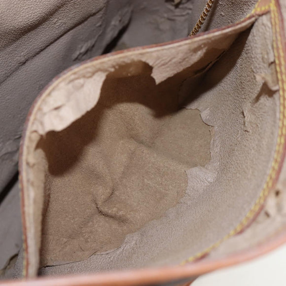LOUIS VUITTON Monogram Bucket GM Schultertasche M42236 LV Auth 153920
