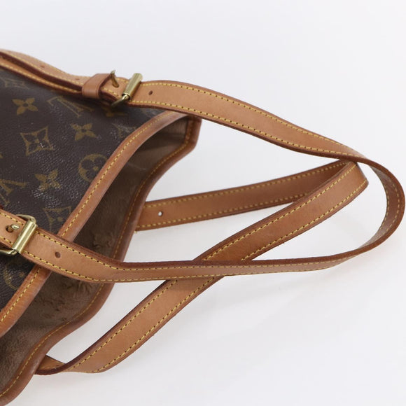 LOUIS VUITTON Monogram Bucket GM Shoulder Bag M42236 LV Auth 153920