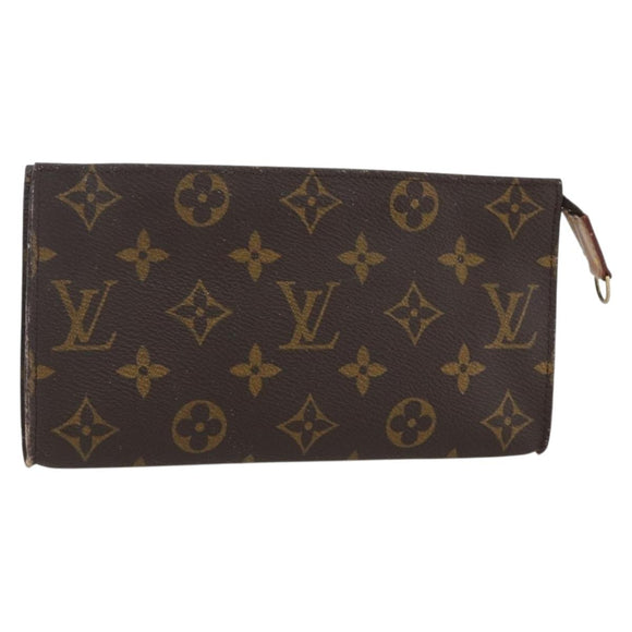 LOUIS VUITTON Monogram Bucket GM Accessory Pouch LV Auth 153921