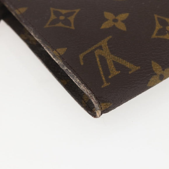 LOUIS VUITTON Monogram Bucket GM Accessory Pouch LV Auth 153921