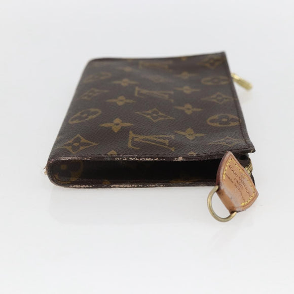 LOUIS VUITTON Monogram Bucket GM Accessory Pouch LV Auth 153921