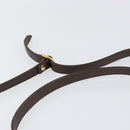 Burberrys Nova Check Shoulder Bag Canvas Beige Gold Auth 153922-8