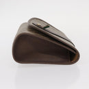 GUCCI GG Supreme Web Sherry Line Bag PVC Beige Gold 156 01 030 Auth 153924-4