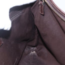 GUCCI GG Canvas Abbey Shoulder Bag Beige Gold 131326 Auth 153925-19