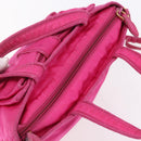 PRADA Hand Bag Nylon 2way Pink Gold Auth 153929-6