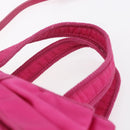 PRADA Hand Bag Nylon 2way Pink Gold Auth 153929-14