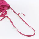 PRADA Hand Bag Nylon 2way Pink Gold Auth 153929-8