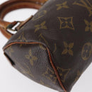 LOUIS VUITTON Monogram Mini Speedy Hand Bag M41534 LV Auth 153932-15