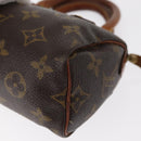 LOUIS VUITTON Monogram Mini Speedy Hand Bag M41534 LV Auth 153932-16