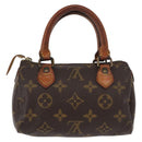 LOUIS VUITTON Monogram Mini Speedy Hand Bag M41534 LV Auth 153932-2