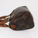 LOUIS VUITTON Monogram Mini Speedy Hand Bag M41534 LV Auth 153932-4