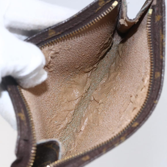 LOUIS VUITTON Monogram Bucket PM Accessory Pouch LV Auth 153933