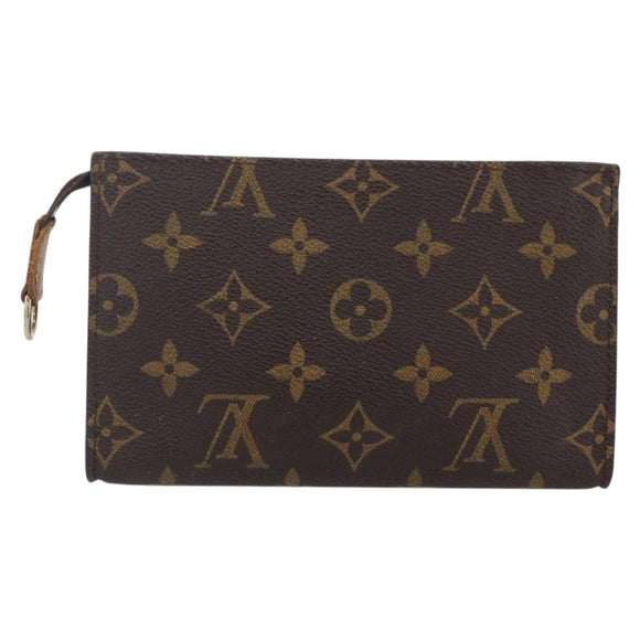 LOUIS VUITTON Monogram Bucket PM Accessory Pouch LV Auth 153933