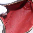 LOUIS VUITTON Damier Ebene Pochette Cosmetic PM Pouch N47516 LV Auth 153935-10