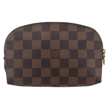 LOUIS VUITTON Damier Ebene Pochette Cosmetic PM Pouch N47516 LV Auth 153935 - 0
