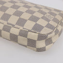 LOUIS VUITTON Damier Azur Pochette Accessoires Pouch N51986 LV Auth 153936-14