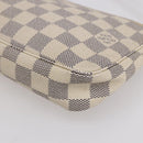 LOUIS VUITTON Damier Azur Pochette Accessoires Pouch N51986 LV Auth 153936-16