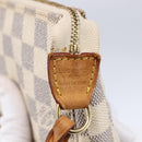LOUIS VUITTON Damier Azur Pochette Accessoires Pouch N51986 LV Auth 153936-9