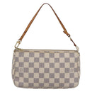 LOUIS VUITTON Damier Azur Pochette Accessoires Pouch N51986 LV Auth 153936-13