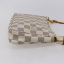 LOUIS VUITTON Damier Azur Pochette Accessoires Pouch N51986 LV Auth 153936-4