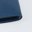 LOUIS VUITTON Epi Pochette Accessoires Accessory Pouch Blue M52985 Auth 153939-17