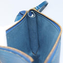 LOUIS VUITTON Epi Pochette Accessoires Accessory Pouch Blue M52985 Auth 153939-18