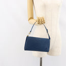 LOUIS VUITTON Epi Pochette Accessoires Accessory Pouch Blue M52985 Auth 153939-20