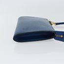 LOUIS VUITTON Epi Pochette Accessoires Accessory Pouch Blue M52985 Auth 153939-3