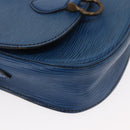 LOUIS VUITTON Epi Saint Cloud PM Shoulder Bag Blue M52195 LV Auth 153940-14