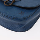 LOUIS VUITTON Epi Saint Cloud PM Shoulder Bag Blue M52195 LV Auth 153940-15