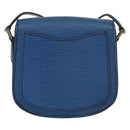 LOUIS VUITTON Epi Saint Cloud PM Shoulder Bag Blue M52195 LV Auth 153940-2