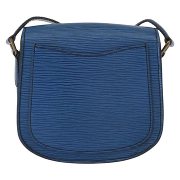 LOUIS VUITTON Epi Saint Cloud PM Shoulder Bag Blue M52195 LV Auth 153940 - 0