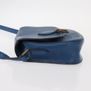 LOUIS VUITTON Epi Saint Cloud PM Shoulder Bag Blue M52195 LV Auth 153940-4