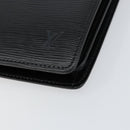 LOUIS VUITTON Epi Capuchin Shoulder Bag Black M52342 LV Auth 153942-14