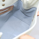 LOUIS VUITTON Monogram Vernis Reade PM Handtasche Perle M91336 LV Auth 153943V-18
