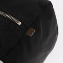 PRADA Hand Bag Nylon Black Silver Auth 153944-20