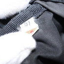 PRADA Hand Bag Nylon Black Silver Auth 153944-12