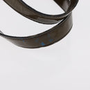 PRADA Hand Bag Nylon Black Silver Auth 153944-8