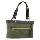 LOUIS VUITTON Monogram Mini Lucille PM Hand Bag TST Khaki M92682 LV Auth 153945-1