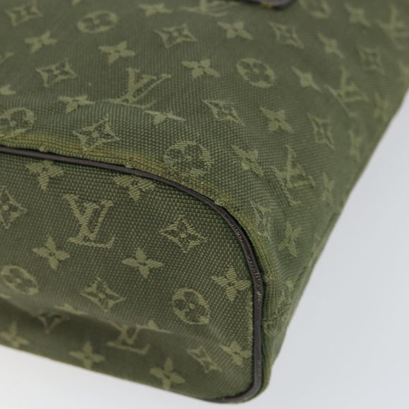 LOUIS VUITTON Monogram Mini Lucille PM Hand Bag TST Khaki M92682 LV Auth 153945