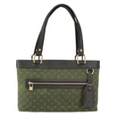 LOUIS VUITTON Monogram Mini Lucille PM Hand Bag TST Khaki M92682 LV Auth 153945-13