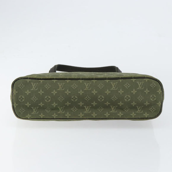 LOUIS VUITTON Monogram Mini Lucille PM Hand Bag TST Khaki M92682 LV Auth 153945