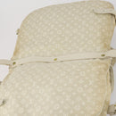 LOUIS VUITTON Monogram Mini Lin Saumur PM Bag Ivory Dunne M95314 LV Auth 153946-19