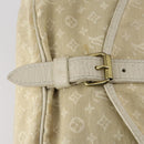 LOUIS VUITTON Monogram Mini Lin Saumur PM Bag Ivory Dunne M95314 LV Auth 153946-20