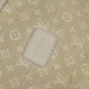 LOUIS VUITTON Monogram Mini Lin Saumur PM Bag Ivory Dunne M95314 LV Auth 153946-21