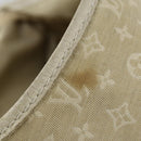 LOUIS VUITTON Monogram Mini Lin Saumur PM Bag Ivory Dunne M95314 LV Auth 153946-10