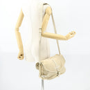 LOUIS VUITTON Monogram Mini Lin Saumur PM Bag Ivory Dunne M95314 LV Auth 153946-27